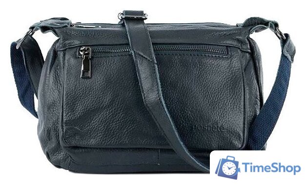 Женская сумка Poshete 921-301-NAV (синий) - Изображение №1 — Интернет-магазин Time-Shop