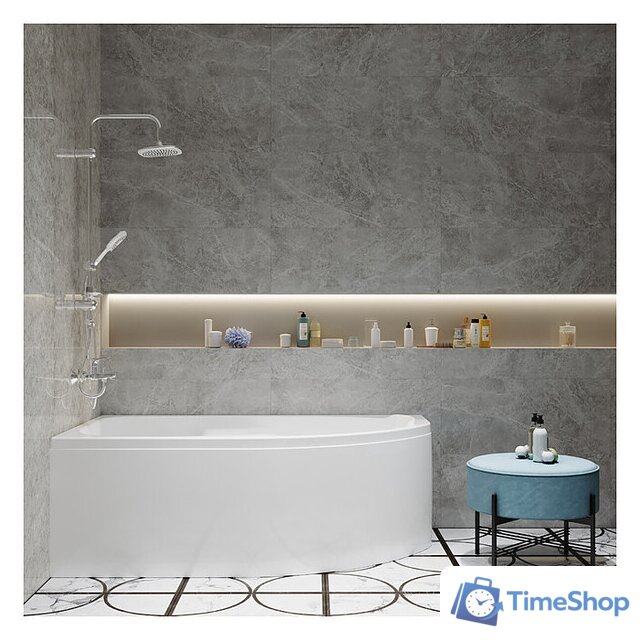 Ванна Triton София 170x95 R Люкс Flat (с гидромассажем) - Изображение №3 — Интернет-магазин Time-Shop