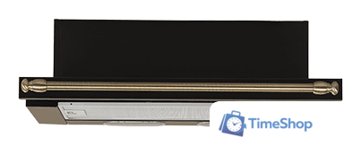 Кухонная вытяжка Elikor Интегра 50П-400-В2Л (антрацит/рейлинг бронза) - Изображение №3 — Интернет-магазин Time-Shop