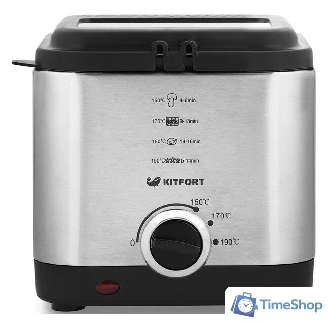 Фритюрница Kitfort KT-2017 - Изображение №2 — Интернет-магазин Time-Shop
