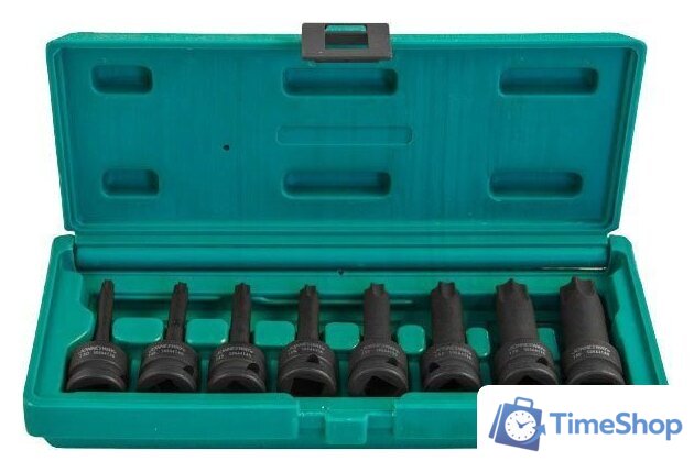 Набор головок слесарных Jonnesway S06A408S (8 предметов) - Изображение №2 — Интернет-магазин Time-Shop