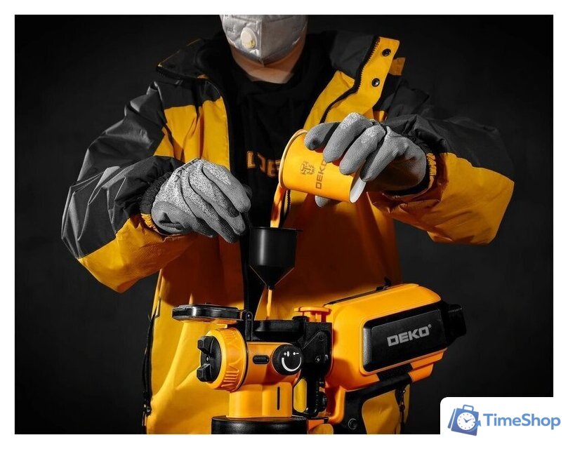 Краскораспылитель Deko DKSG20K4 (с 1-им АКБ) - Изображение №8 — Интернет-магазин Time-Shop
