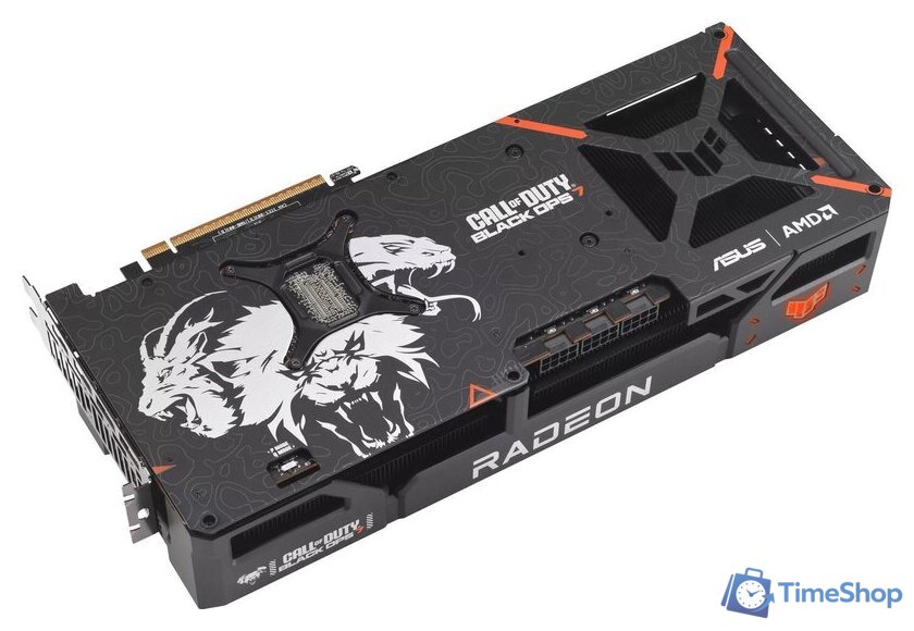 Видеокарта ASUS TUF Gaming Radeon RX 9070 XT COD BO7 Special Edition TUF-RX9070XT-O16G-COD-BO7 - Изображение №10 — Интернет-магазин Time-Shop