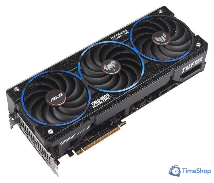Видеокарта ASUS TUF Gaming Radeon RX 9070 XT COD BO7 Special Edition TUF-RX9070XT-O16G-COD-BO7 - Изображение №4 — Интернет-магазин Time-Shop
