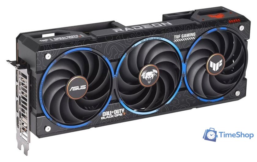 Видеокарта ASUS TUF Gaming Radeon RX 9070 XT COD BO7 Special Edition TUF-RX9070XT-O16G-COD-BO7 - Изображение №1 — Интернет-магазин Time-Shop