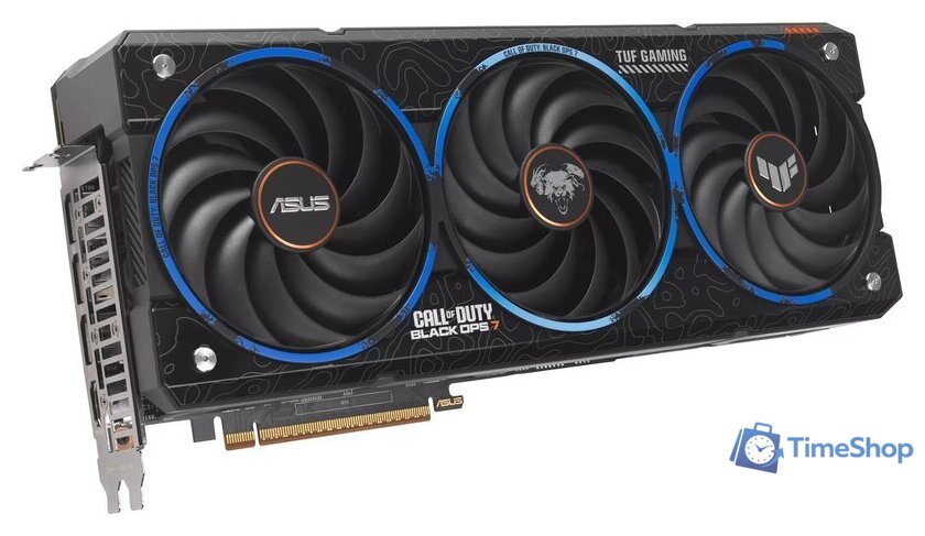 Видеокарта ASUS TUF Gaming Radeon RX 9070 XT COD BO7 Special Edition TUF-RX9070XT-O16G-COD-BO7 - Изображение №3 — Интернет-магазин Time-Shop