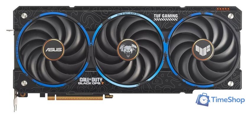 Видеокарта ASUS TUF Gaming Radeon RX 9070 XT COD BO7 Special Edition TUF-RX9070XT-O16G-COD-BO7 - Изображение №2 — Интернет-магазин Time-Shop