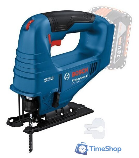 Электролобзик Bosch GST 183-LI Professional 06015B7020 (без АКБ) - Изображение №1 — Интернет-магазин Time-Shop