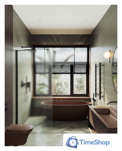 Душевая стенка MaybahGlass 119x195 MGD-688-6ш (сатин стекло/черный) - Изображение №4 — Интернет-магазин Time-Shop