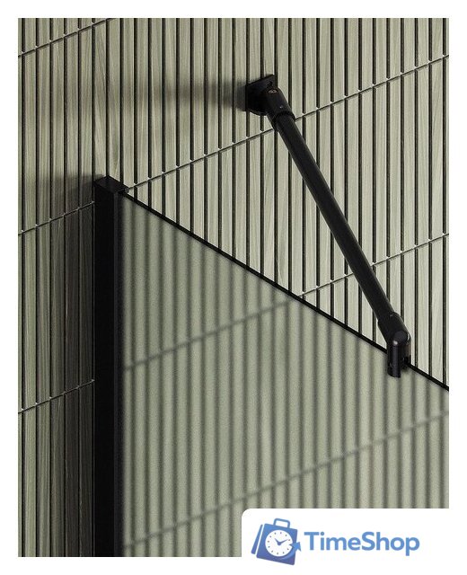 Душевая стенка MaybahGlass 119x195 MGD-688-6ш (сатин стекло/черный) - Изображение №8 — Интернет-магазин Time-Shop