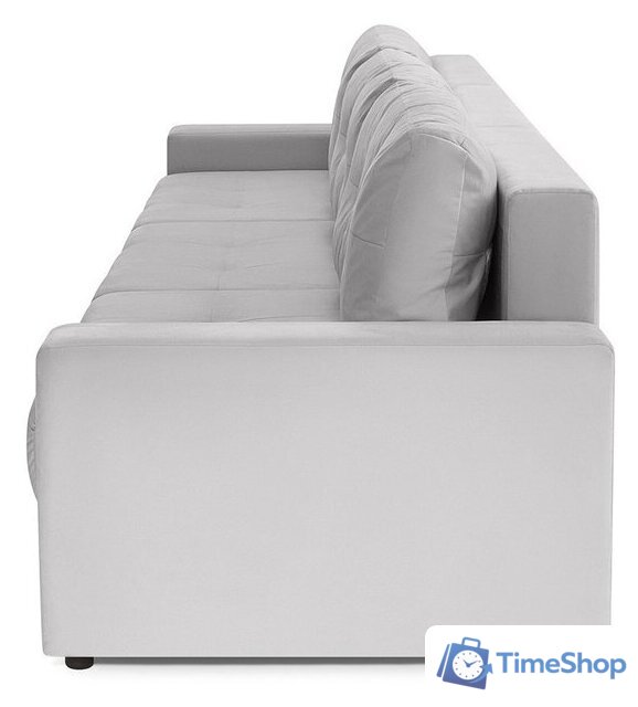 Диван Mio Tesoro Манчестер 292 1.5ек-1.5ек-1.5ек (841 светло-серый) - Изображение №3 — Интернет-магазин Time-Shop