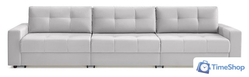 Диван Mio Tesoro Манчестер 292 1.5ек-1.5ек-1.5ек (841 светло-серый) - Изображение №2 — Интернет-магазин Time-Shop