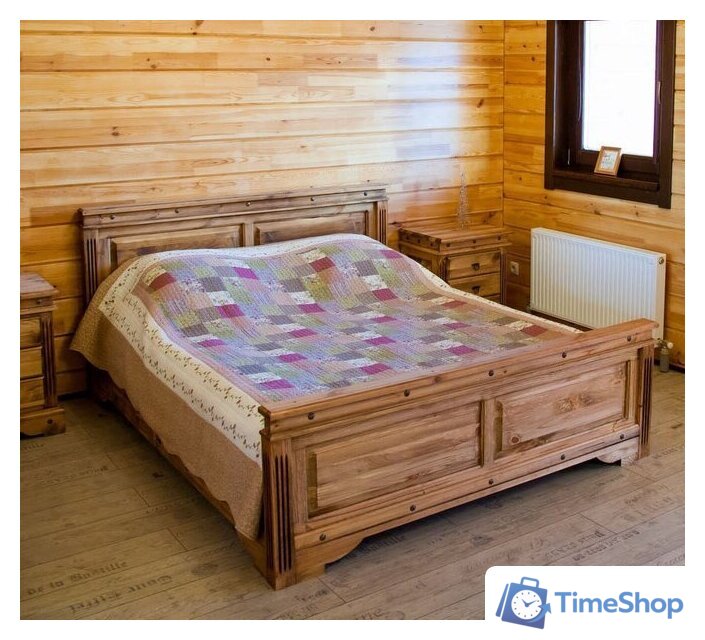 Кровать ФанДОК Викинг 01 180x200 Ф-181.04 (орех) - Изображение №2 — Интернет-магазин Time-Shop