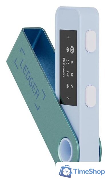 Аппаратный криптокошелек Ledger Nano S Plus (пастельный зеленый) - Изображение №1 — Интернет-магазин Time-Shop