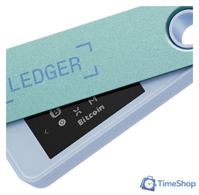Аппаратный криптокошелек Ledger Nano S Plus (пастельный зеленый) - Изображение №3 — Интернет-магазин Time-Shop