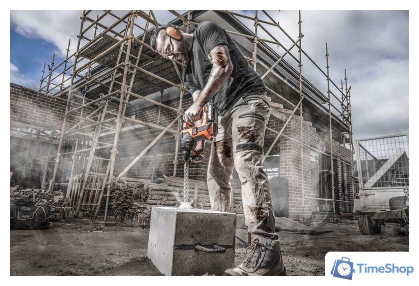 Перфоратор AEG Powertools BBH 18BL LI-502C 4935464753 (с 2-мя АКБ, кейс) - Изображение №2 — Интернет-магазин Time-Shop