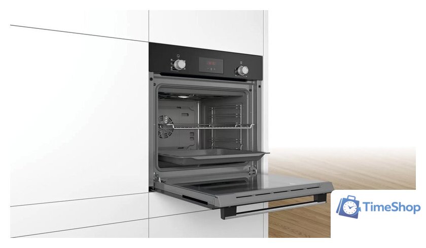Электрический духовой шкаф Bosch Serie 2 HBF133BA0 - Изображение №4 — Интернет-магазин Time-Shop