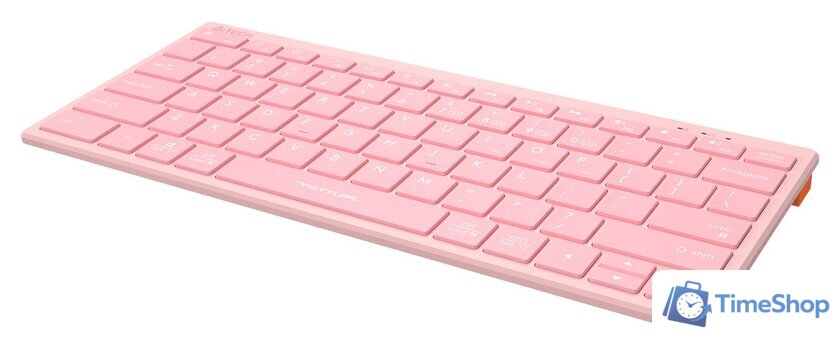 Клавиатура A4Tech Fstyler FBX51C (розовый) - Изображение №7 — Интернет-магазин Time-Shop