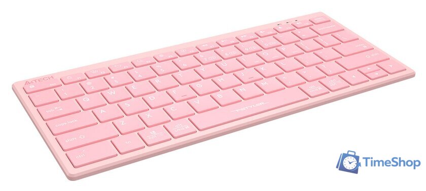 Клавиатура A4Tech Fstyler FBX51C (розовый) - Изображение №5 — Интернет-магазин Time-Shop