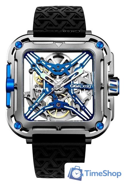 Наручные часы CIGA Design Series X Gorilla X021-TIBU-W25BK - Изображение №1 — Интернет-магазин Time-Shop