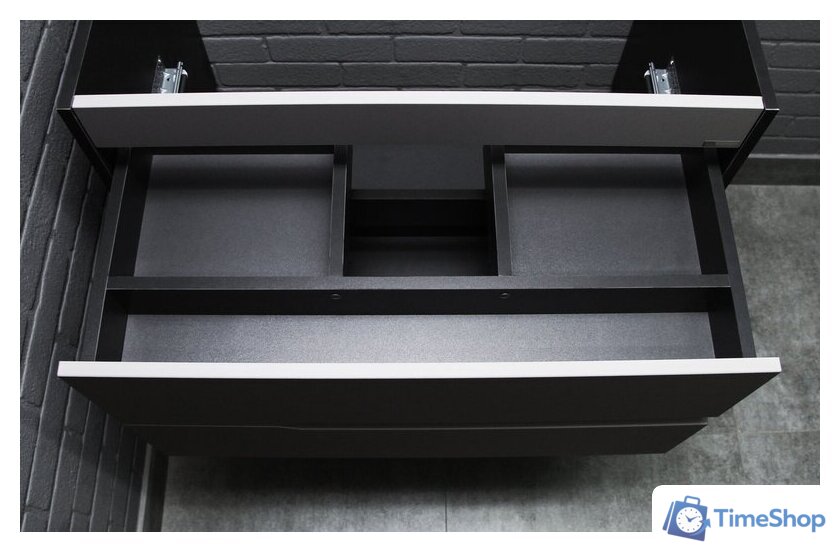  Домино Тумба под умывальник Unit 80 Karat В2 (серый тауп) - Изображение №5 — Интернет-магазин Time-Shop