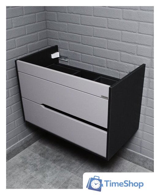  Домино Тумба под умывальник Unit 80 Karat В2 (серый тауп) - Изображение №3 — Интернет-магазин Time-Shop