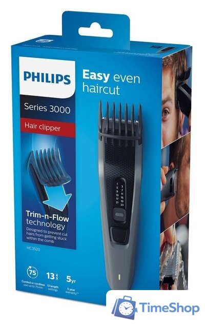 Машинка для стрижки волос Philips HC3520/15 - Изображение №5 — Интернет-магазин Time-Shop