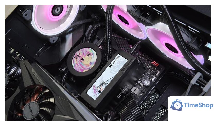 Система жидкостного охлаждения для процессора Thermaltake Floe RC Ultra 360 CPU & Memory AIO CL-W325-PL12GM-A - Изображение №7 — Интернет-магазин Time-Shop