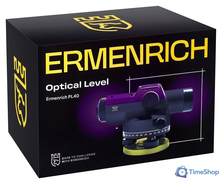 Оптический нивелир Ermenrich PL40 84658 - Изображение №11 — Интернет-магазин Time-Shop