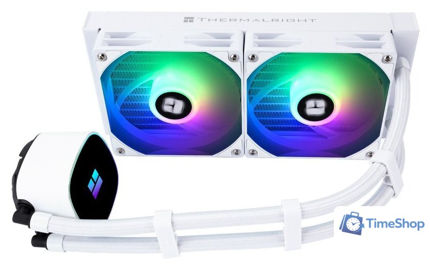 Система жидкостного охлаждения для процессора Thermalright Frozen Horizon 240 ARGB V2 (белый) - Изображение №6 — Интернет-магазин Time-Shop