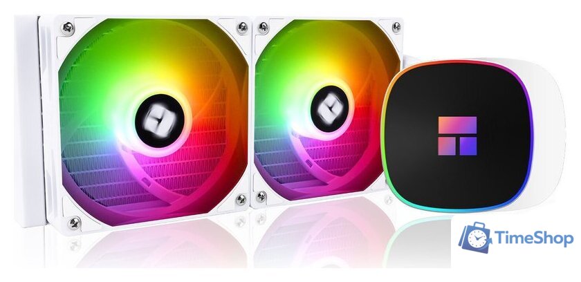 Система жидкостного охлаждения для процессора Thermalright Frozen Horizon 240 ARGB V2 (белый) - Изображение №2 — Интернет-магазин Time-Shop