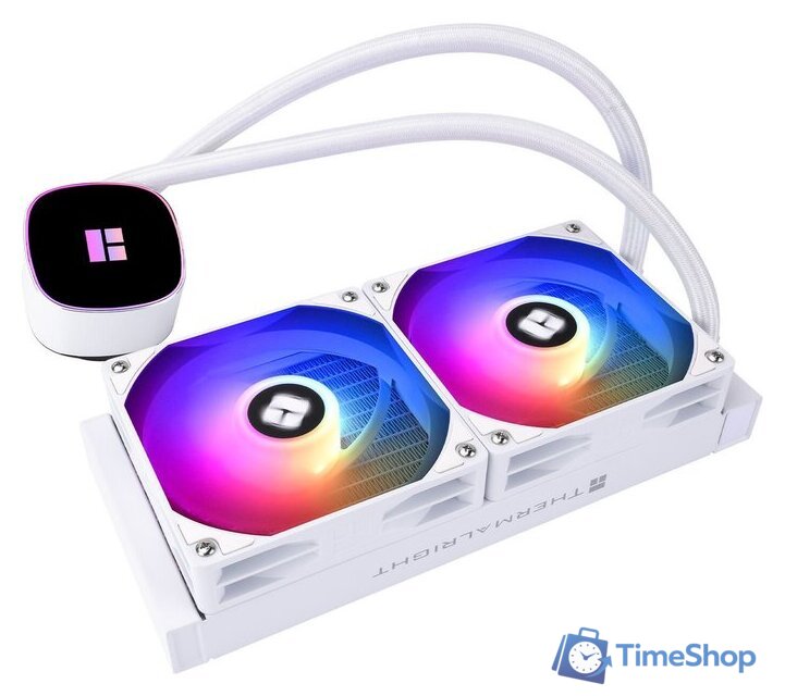 Система жидкостного охлаждения для процессора Thermalright Frozen Horizon 240 ARGB V2 (белый) - Изображение №5 — Интернет-магазин Time-Shop