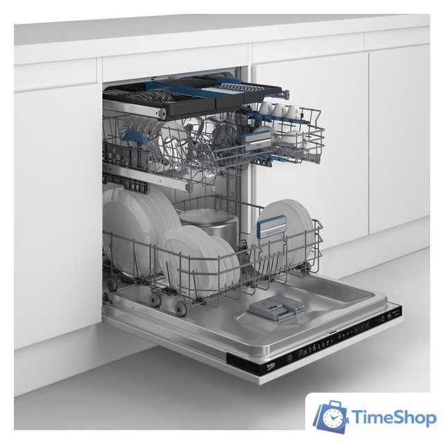 Встраиваемая посудомоечная машина BEKO BDIN38554P - Изображение №4 — Интернет-магазин Time-Shop