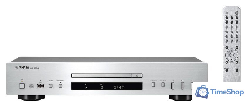 CD-проигрыватель Yamaha CD-S303 (серебристый) - Изображение №1 — Интернет-магазин Time-Shop