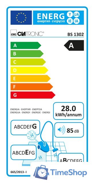 Пылесос Clatronic BS 1302 (красный) [271720] - Изображение №7 — Интернет-магазин Time-Shop
