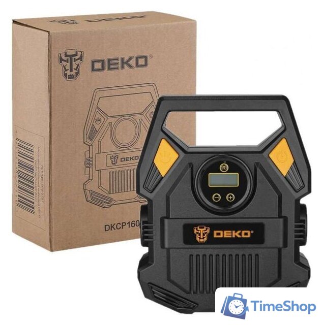 Автомобильный компрессор Deko DKCP160Psi-LCD Basic - Изображение №2 — Интернет-магазин Time-Shop
