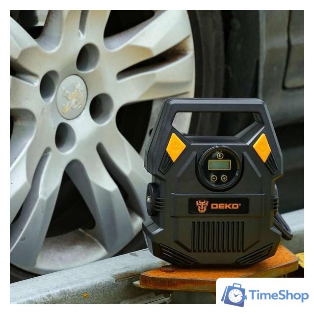Автомобильный компрессор Deko DKCP160Psi-LCD Basic - Изображение №6 — Интернет-магазин Time-Shop