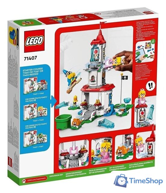 Конструктор LEGO Super Mario 71407 Наряд Пич-кошки и Ледяная башня - Изображение №2 — Интернет-магазин Time-Shop