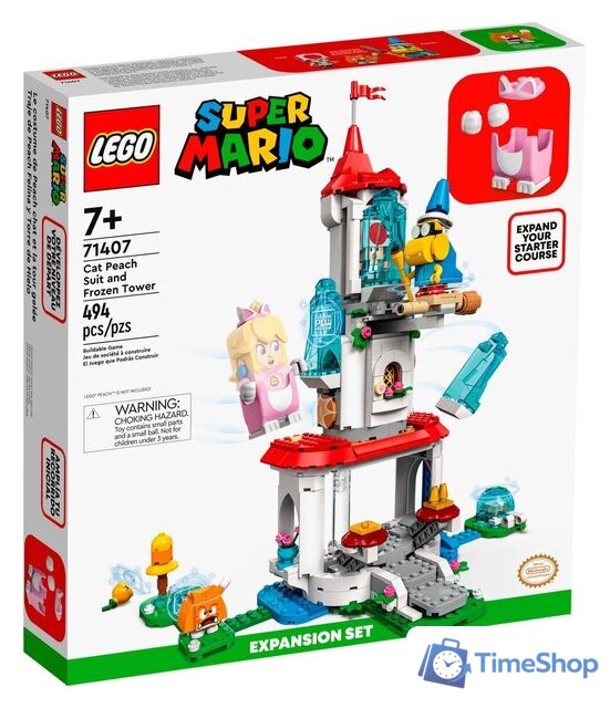 Конструктор LEGO Super Mario 71407 Наряд Пич-кошки и Ледяная башня - Изображение №1 — Интернет-магазин Time-Shop
