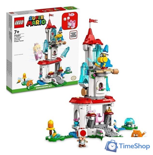 Конструктор LEGO Super Mario 71407 Наряд Пич-кошки и Ледяная башня - Изображение №4 — Интернет-магазин Time-Shop
