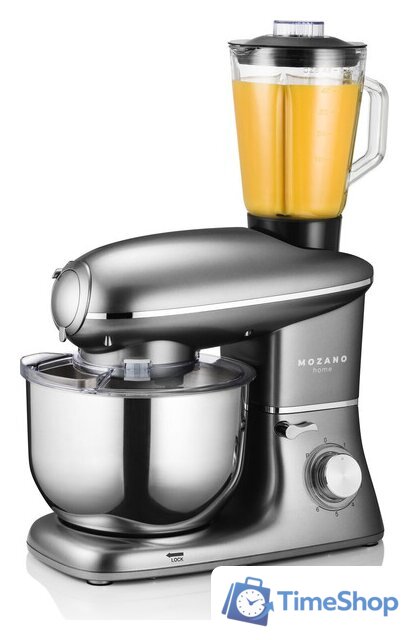 Кухонная машина Mozano Kitchen Assistent ROB-02 (серый) - Изображение №2 — Интернет-магазин Time-Shop