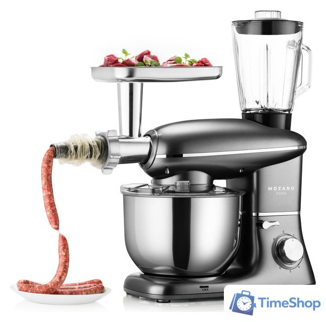 Кухонная машина Mozano Kitchen Assistent ROB-02 (серый) - Изображение №3 — Интернет-магазин Time-Shop