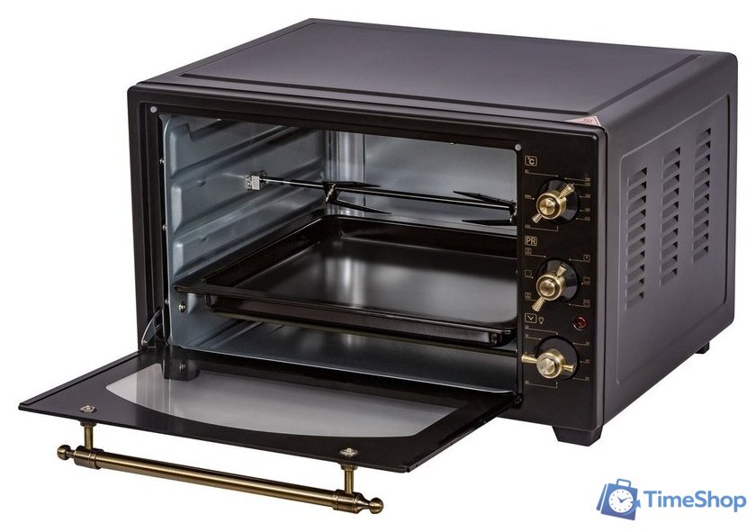 Мини-печь Pioneer MO5145G Black - Изображение №5 — Интернет-магазин Time-Shop