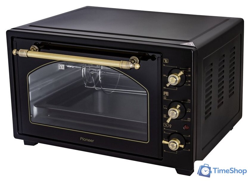 Мини-печь Pioneer MO5145G Black - Изображение №9 — Интернет-магазин Time-Shop