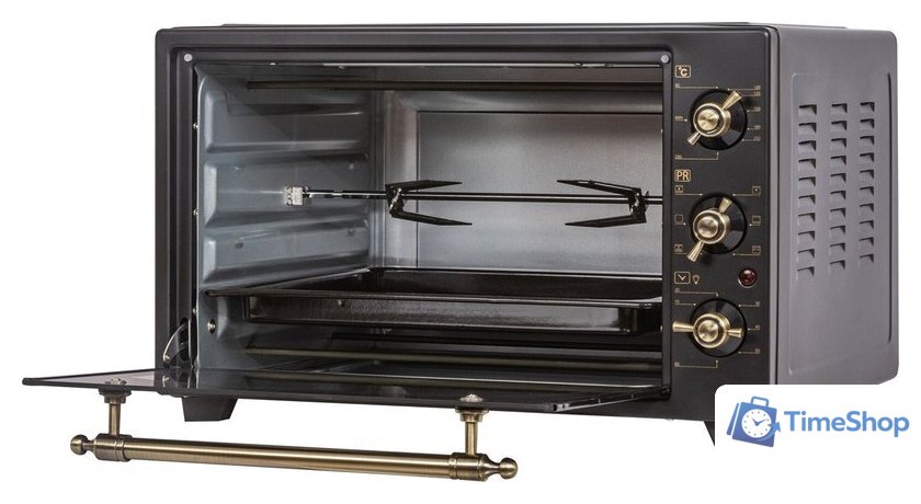 Мини-печь Pioneer MO5145G Black - Изображение №6 — Интернет-магазин Time-Shop