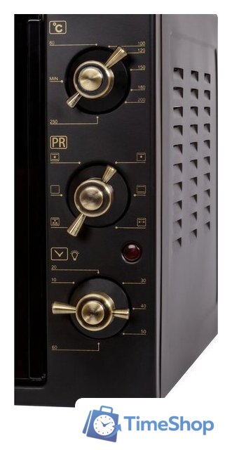 Мини-печь Pioneer MO5145G Black - Изображение №4 — Интернет-магазин Time-Shop