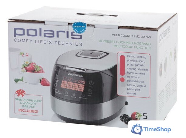 Мультиварка Polaris PMC 0517AD - Изображение №11 — Интернет-магазин Time-Shop
