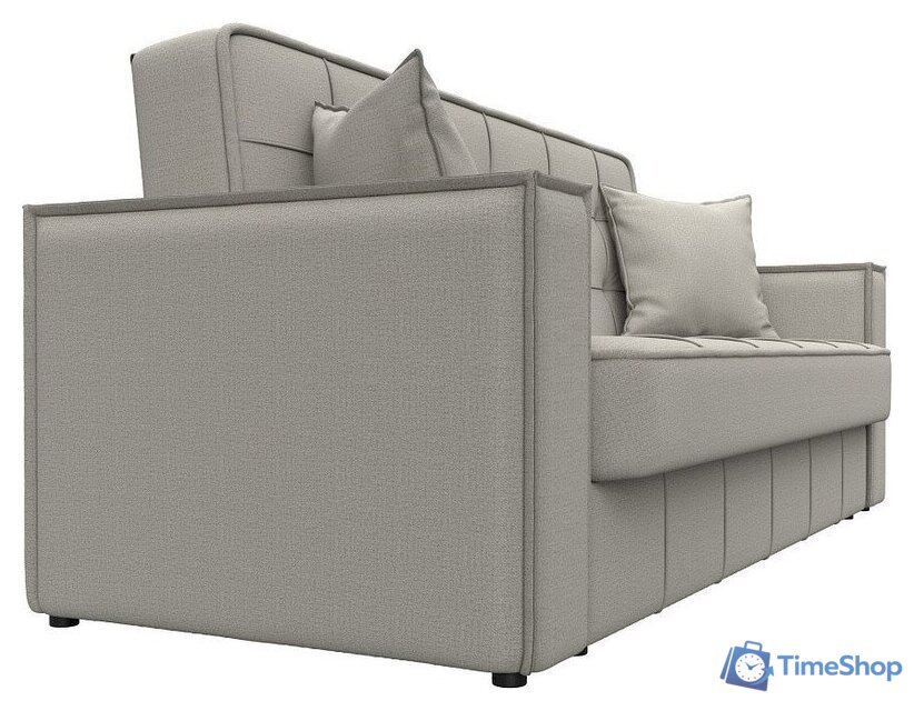 Диван Лига диванов Лига-068 книжка 129830 (рогожка амур 02 бежевый) - Изображение №12 — Интернет-магазин Time-Shop