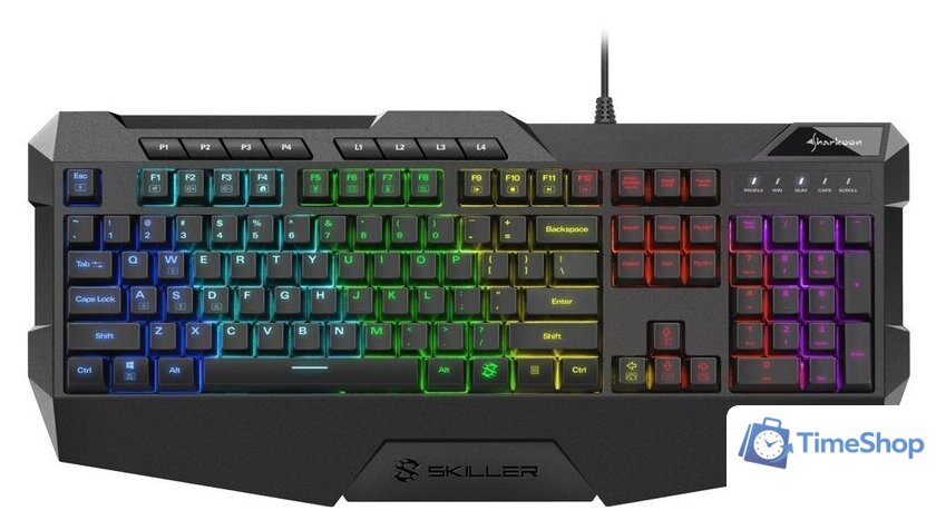 Клавиатура Sharkoon Skiller SGK4 - Изображение №1 — Интернет-магазин Time-Shop