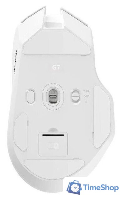 Игровая мышь MCHOSE G7 Lightweight Ergonomic Wireless (белый) - Изображение №3 — Интернет-магазин Time-Shop